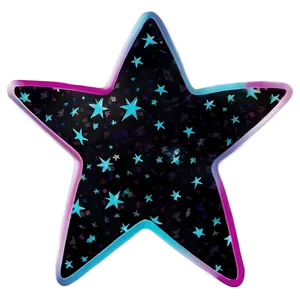 Star Sticker Pattern PNG 48