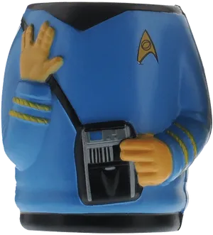 Star Trek Spock Figurine PNG image