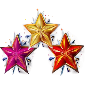 Star Vector Decoration Png Bqh PNG image