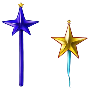 Star Wand Clipart PNG Hlg61 PNG