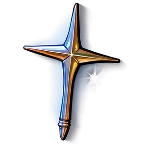 Star Wand With Sparkles PNG 06132024