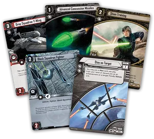 Star Wars Card Game Collection PNG image