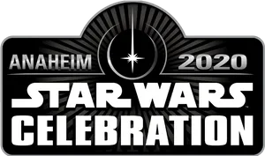 Star Wars Celebration Anaheim2020 Logo PNG image