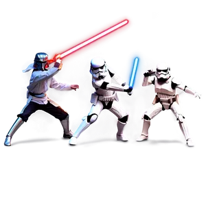 Star Wars Character Action Scenes PNG Axr