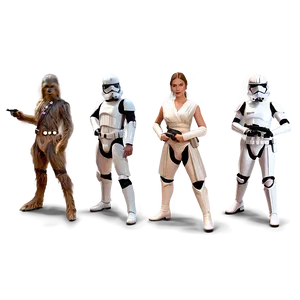 Star Wars Character Outfits Png Gxw58 PNG image