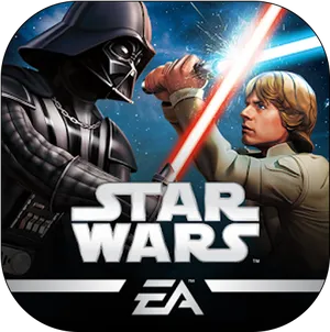 Star Wars E A Game Artwork PNG image