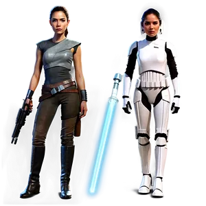 Star Wars Female Characters Png Yrv PNG image