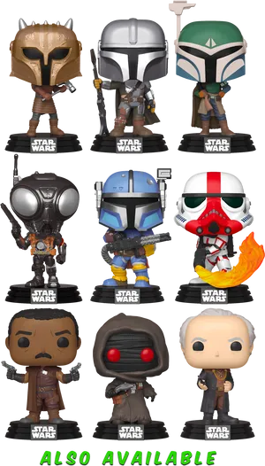 Star Wars Funko Pop Collection PNG image