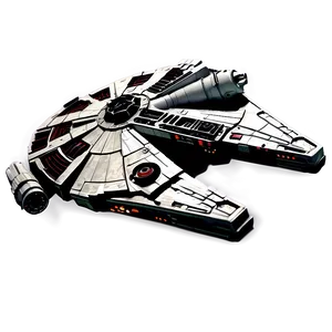 Star Wars Millennium Falcon Png 06122024 PNG image