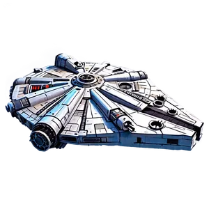 Star Wars Millennium Falcon PNG Mfv