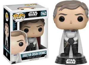 Star Wars Rogue One Director Krennic Funko Pop PNG image