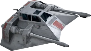 Star Wars Snowspeeder Model PNG image