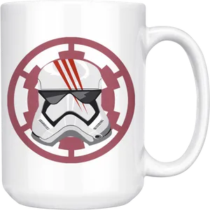 Star Wars Stormtrooper Mug PNG image