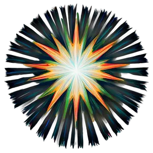 Starburst Estrella Design PNG 88