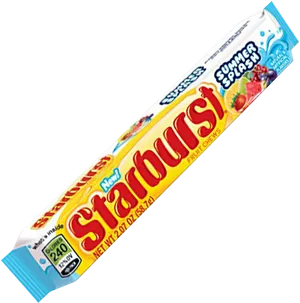 Starburst Summer Splash Fruit Chews Package PNG image