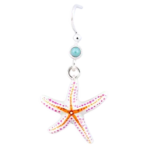 Starfish Charm Earring Png 43 PNG image