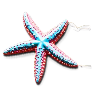 Starfish Holiday Ornament PNG Rqh