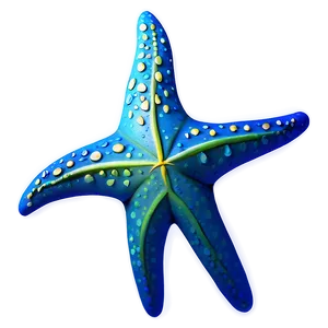 Starfish Tattoo Style PNG 05242024