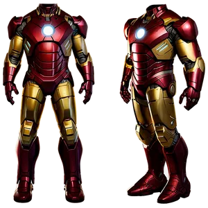 Stark Industries Iron Man Suit PNG 5