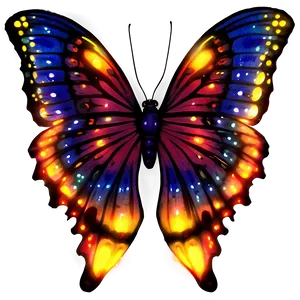 Starlight Butterfly Glow PNG 06272024