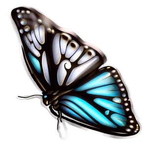 Starlight Butterfly Glow PNG Qtu