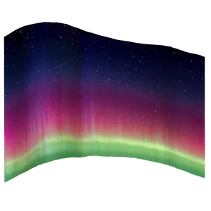 Starlit Aurora Borealis PNG Lpe PNG