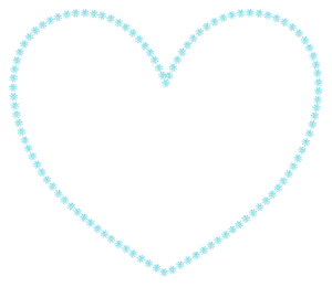 Starlit Heart Outline