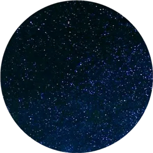 Starry Night Circle PNG image