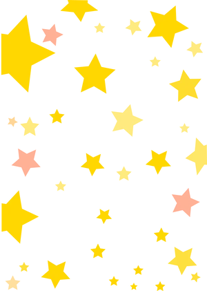 Starry Night Pattern Vector PNG
