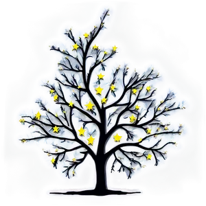 "starry Night Tree PNG" Oay