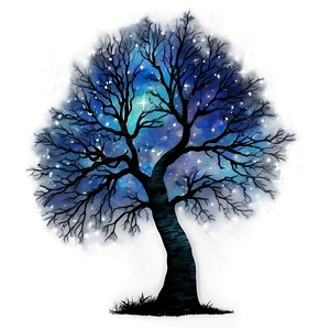 "starry Night Tree PNG" Prl49