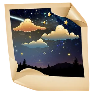 Starry Sky Dreamscape PNG Bvv68 PNG
