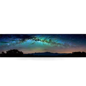 Starry Sky Horizon PNG 06252024
