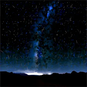 Starry Sky Over Desert PNG 06252024 PNG