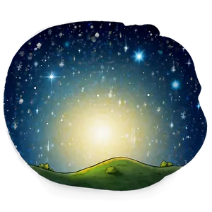 Starry Sky Spectacle PNG Doa