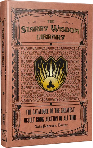 Starry Wisdom Library Book Cover PNG image