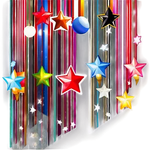 Stars Decoration Transparent PNG 05252024