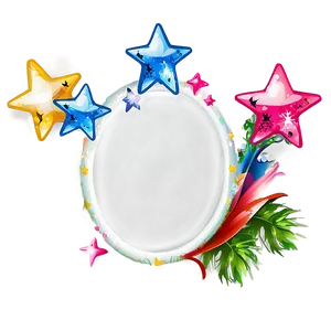 Stars Frame Transparent PNG 24 PNG