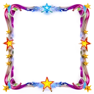 Stars Frame Transparent PNG 5 PNG