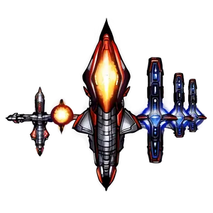 Starship Battle Formation Png 36 PNG image