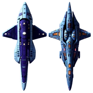Starship Battle Formation PNG Xpv90 PNG