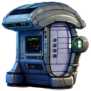 Starship Captain's Cabin Png Uff PNG image