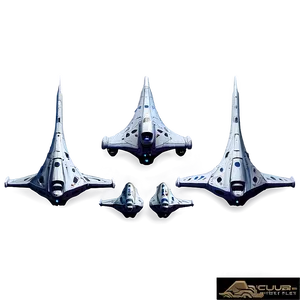 Starship Fleet Formation Png 06202024 PNG image