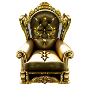 Stately King Chair PNG Bne10 PNG