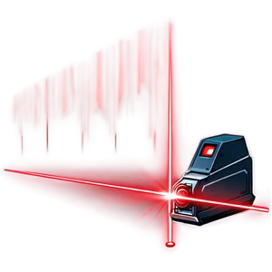 Static Red Laser Beam Illustration PNG Whi PNG