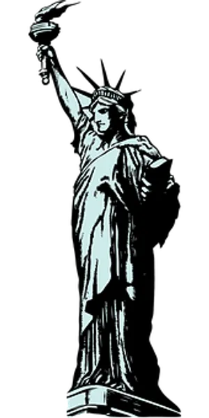 Statue_of_ Liberty_ Silhouette