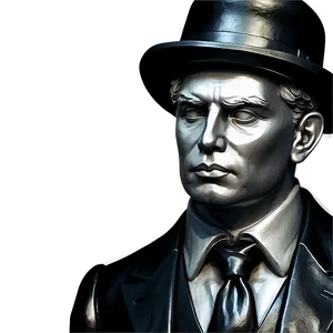 Statue Of Thinking Gentleman PNG 15 PNG