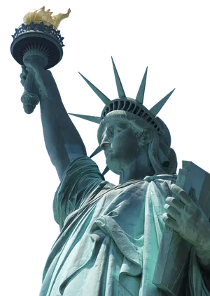 Statueof Liberty Close Up PNG