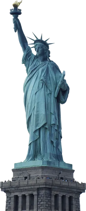 Statueof Liberty Close Up PNG image