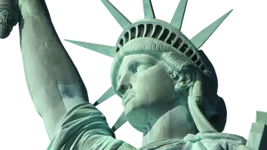 Statueof Liberty Close Up PNG